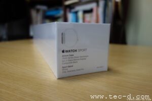 AppleWatchの箱