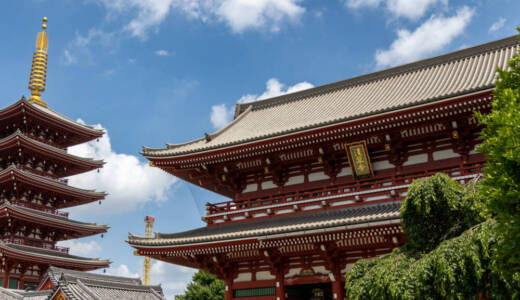 浅草寺と五重塔